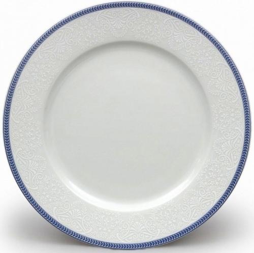 Súprava tanierov 18 dielna ČIPKA Modrá Thun Bohemia porcelán