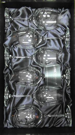 POHÁR Kalich Čaša 470 ml Swarovski Elements Diamante Glassware