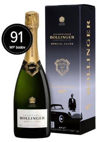 VYPREDANÉ - Champagne Bollinger Special Cuvée 007 Brut, obj. 0,75 L, Alk. 12 % obj.
