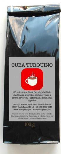 Cuba Turquino Extra pražená zrnková káva 1kg