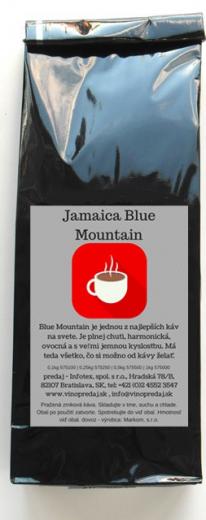Jamaica Blue Mountain Flatben pražená zrnková káva 100g