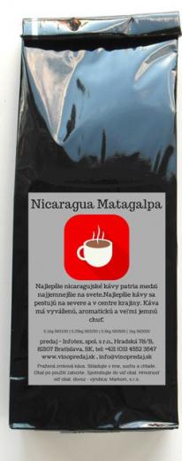 Nicaragua - Nikaragua Matagalpa pražená zrnková káva 250g