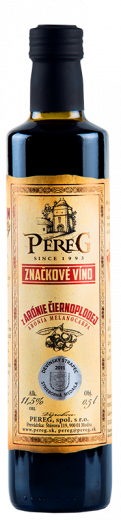 Arónia - Víno z Arónie čiernoplodej Vinárstvo Pereg, obj. 0,5 L., Alk. 11,5 % obj.